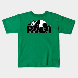 Lazy Panda Kids T-Shirt